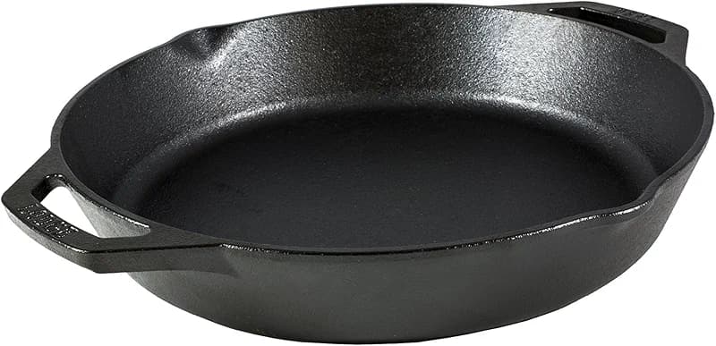 Lodge Seasoned Cast Iron Dual Handle Pan 12 Inch - Cast Iron Frying Pan — image 2