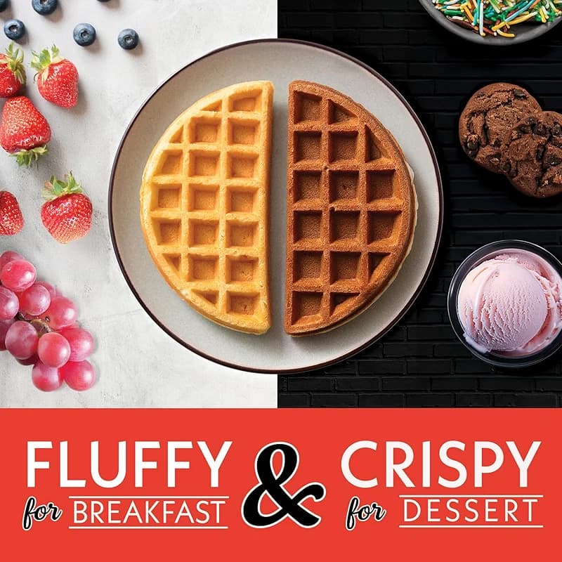 Gourmia Belgian Waffle Maker – Compact Design with Upright Storage — image 7