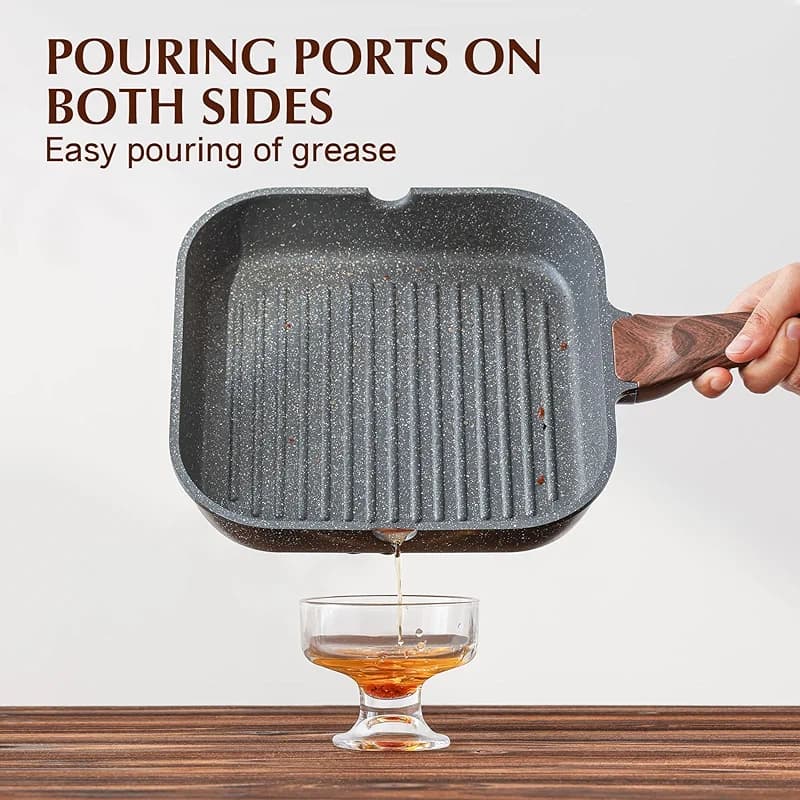 SENSARTE Nonstick Grill Pan for Stove Tops — image 2
