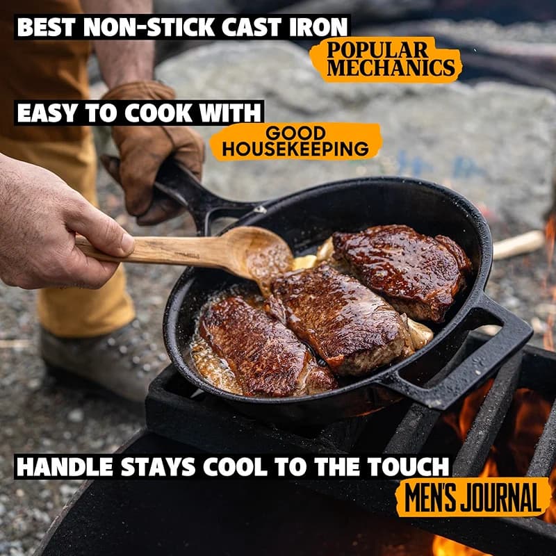 Stargazer 12-Inch Cast Iron Skillet | Made in USA — image 6