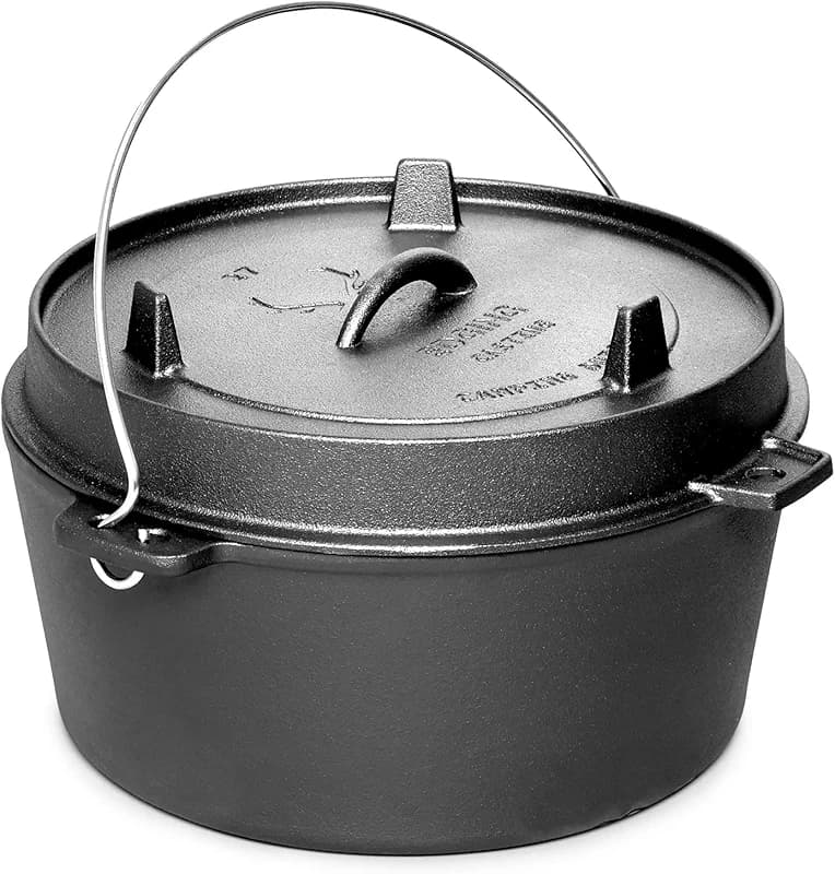EDGING CASTING Pre-Seasoned Cast Iron Camping Dutch Ovens — image 3
