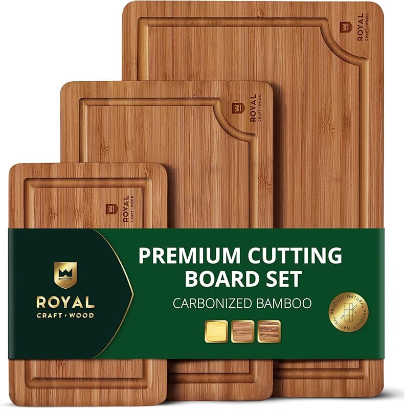 ROYAL CRAFT WOOD Wooden Cutting Boards for Kitchen Meal Prep & Serving — image 5