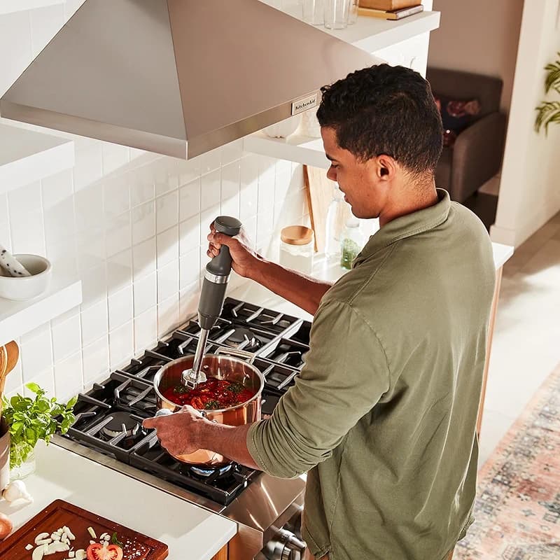 KitchenAid Cordless Variable Speed Hand Blender with Chopper and Whisk — image 5