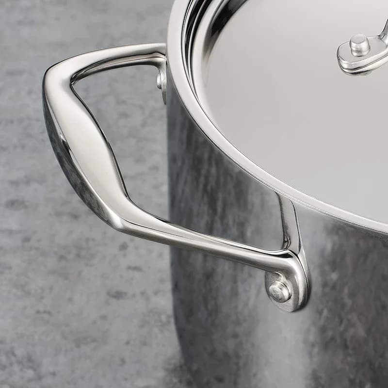 Tramontina Signature Tri-Ply Clad Stainless Steel 3-Quart Saute Pan with — image 3