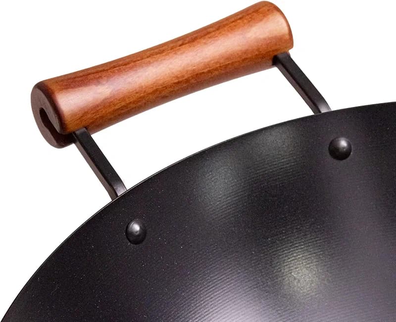 Joyce Chen Classic Series 14-Inch Preseasoned Carbon Steel Wok — image 5