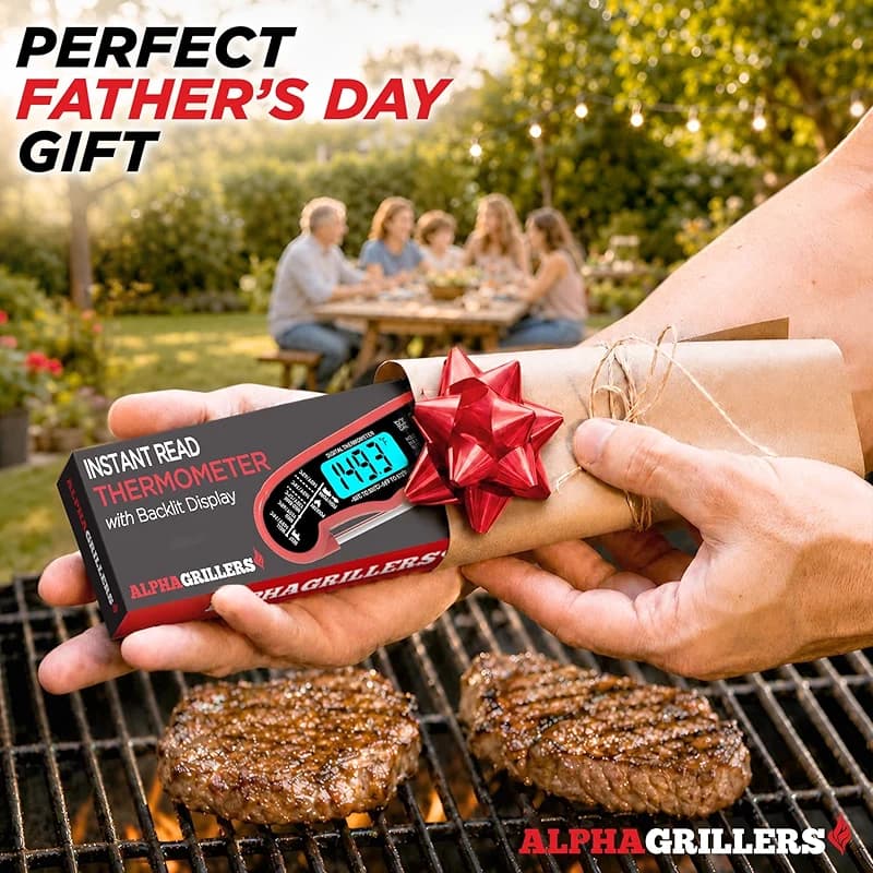 Alpha Grillers Meat Thermometer Digital – Instant Read Food Thermometer — image 5