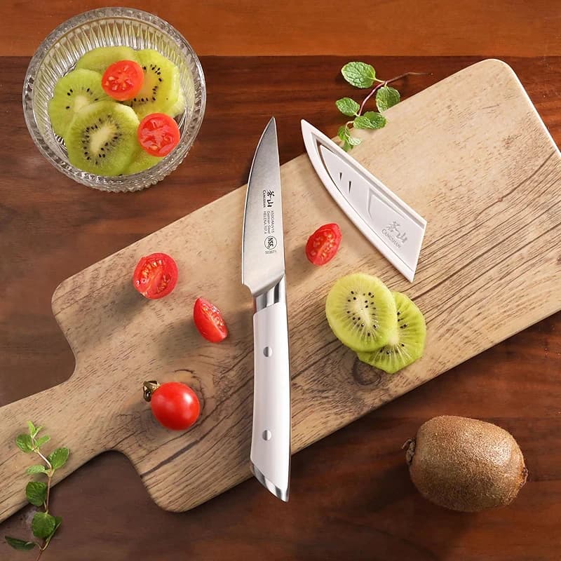 Cangshan HELENA Series German Steel Forged 3.5" Paring Knife with Sheath — image 5