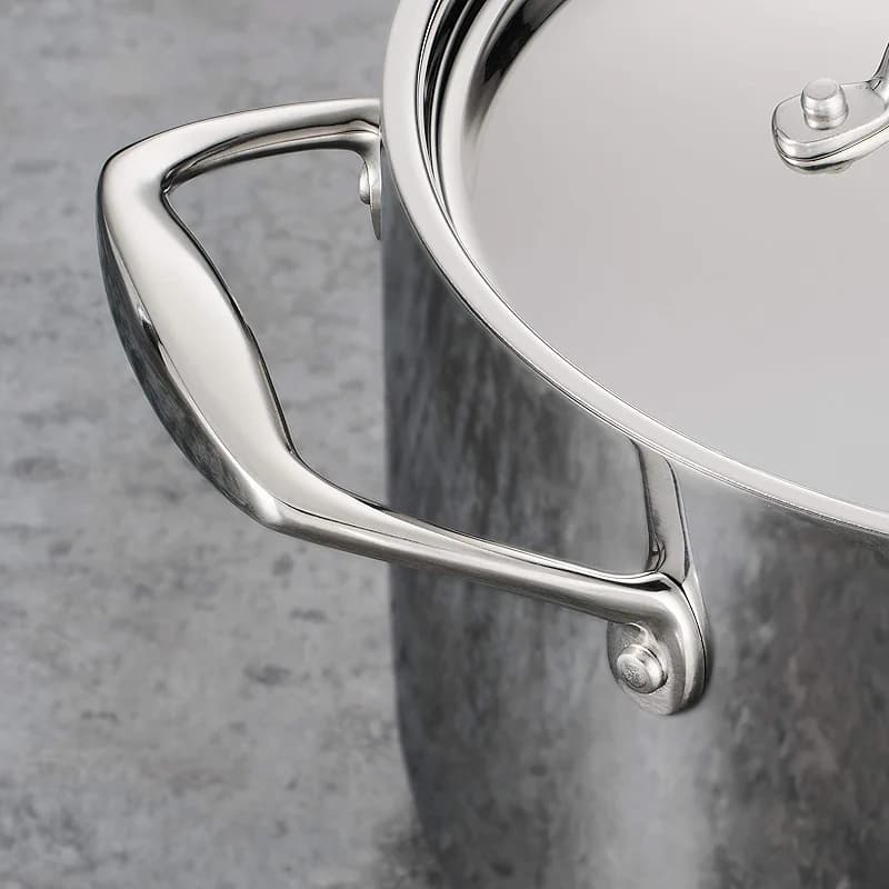 Tramontina Signature Tri-Ply Clad Stainless Steel 10-Piece Cookware Set — image 6