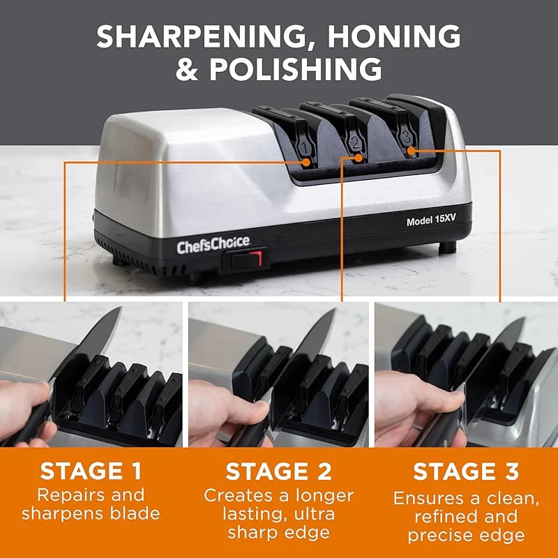 Chef’sChoice 15XV EdgeSelect Professional Electric Knife Sharpener with: image 5