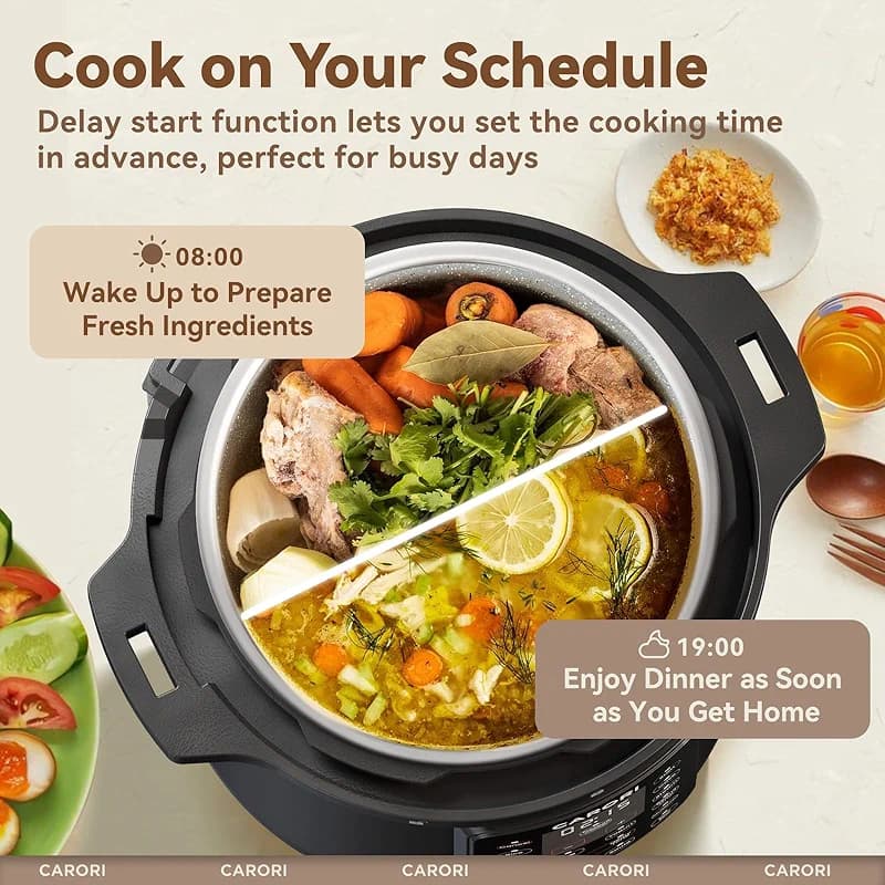 12-in-1 Electric Pressure Cooker 8 Quart — image 3