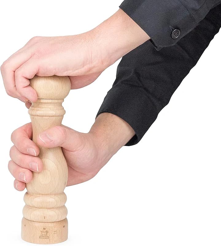 u'Select manual pepper mill in natural wood — image 2
