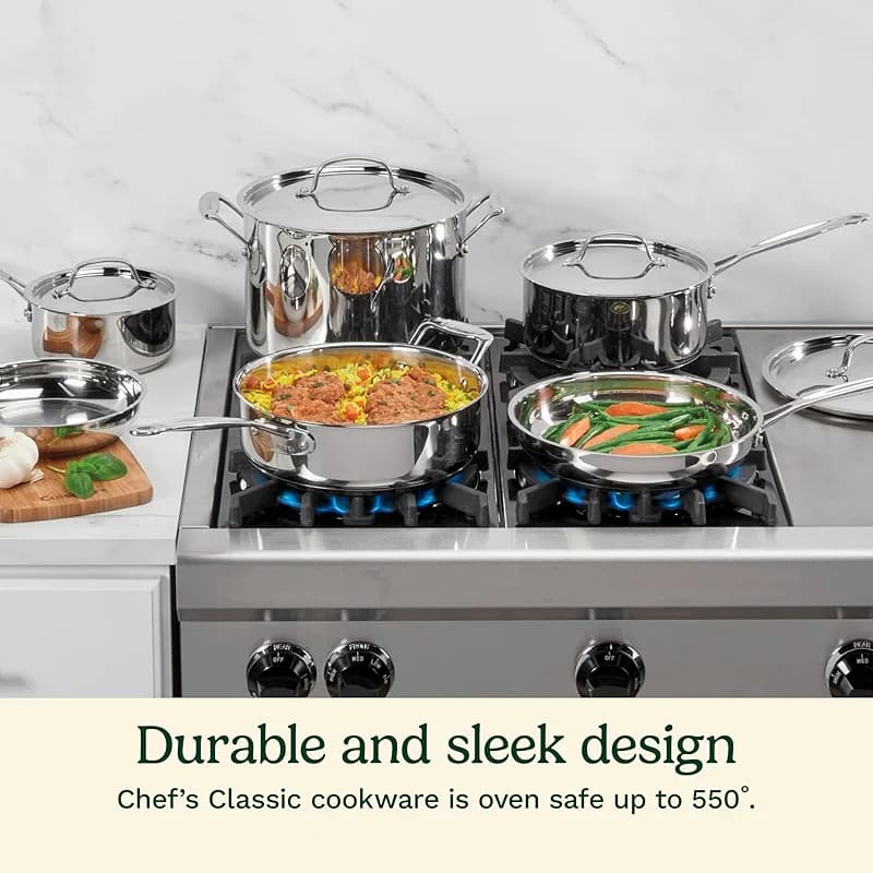 Cuisinart 77-10P1 10-Piece Chef's-Classic-Stainless Collection — image 4