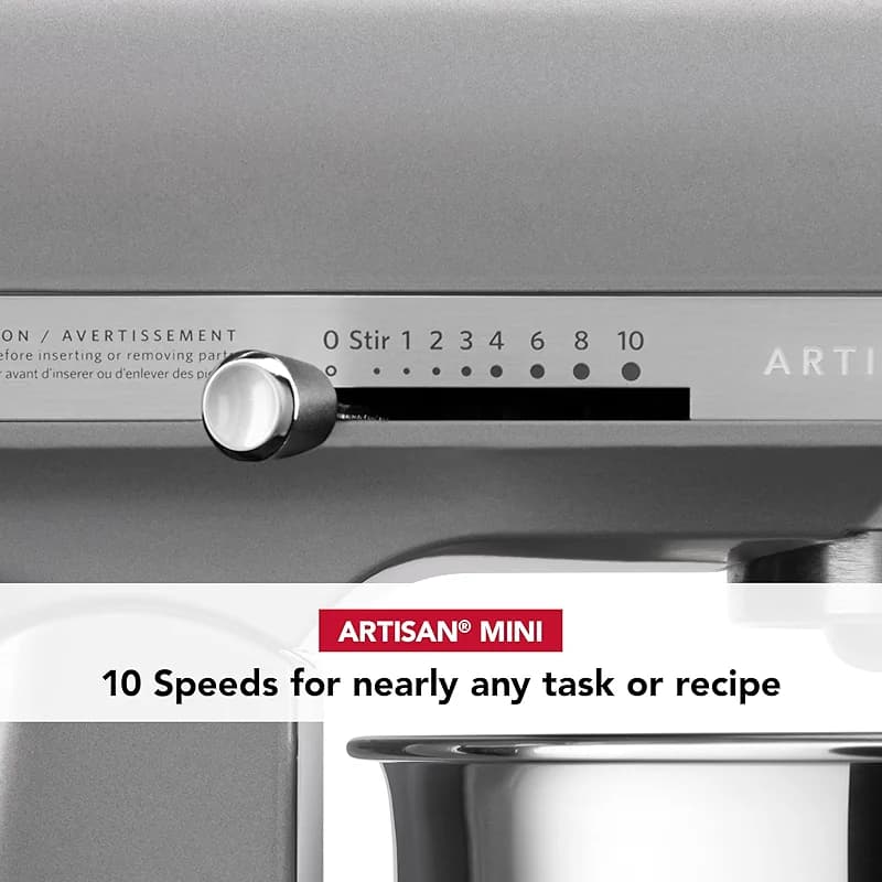 KitchenAid Artisan Mini 3.5 Quart Tilt-Head Stand Mixer - KSM3316X — image 7