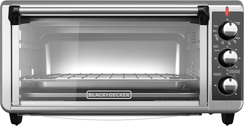 BLACK+DECKER TO3250XSBD 8-Slice Extra Wide Convection Countertop Toaster — image 1