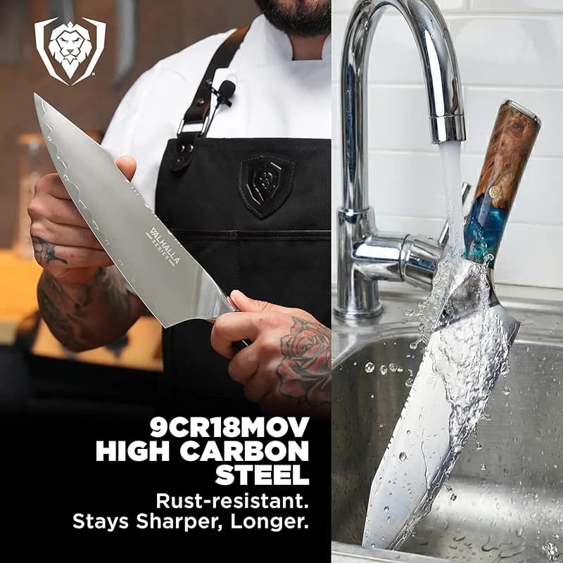 Dalstrong Chef Knife - 8 inch - Valhalla Series - Premium 9CR18MOV HC — image 4