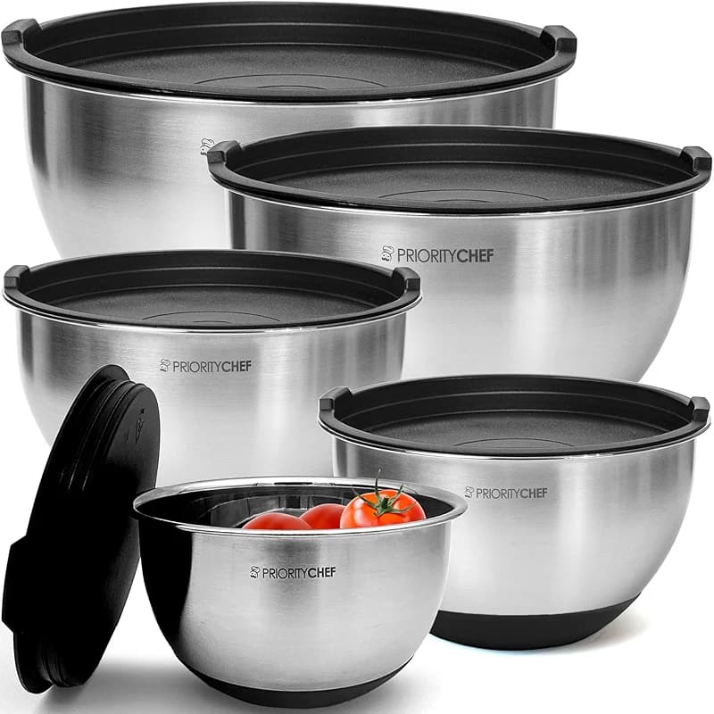 Priority Chef Premium Mixing Bowls With Lids Set — image 4