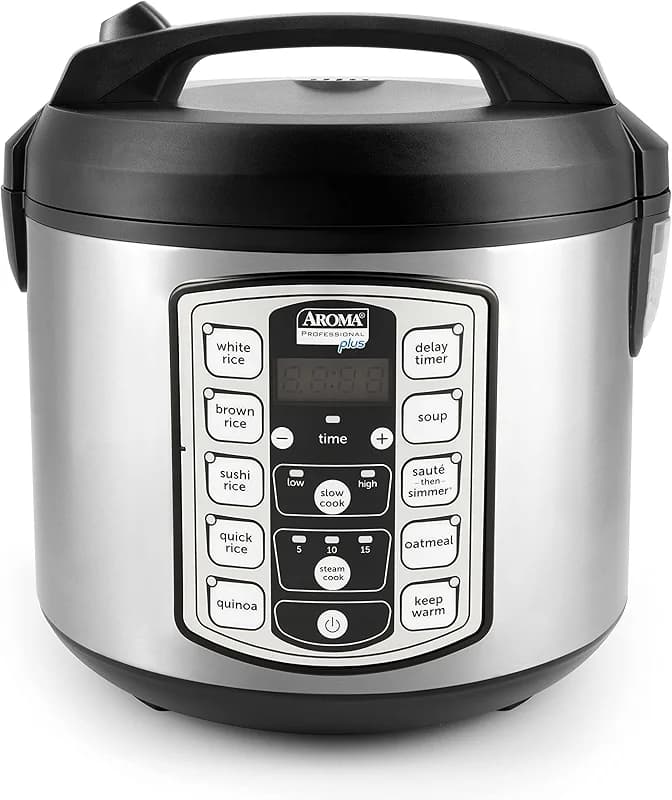 Aroma Housewares Professional Plus ARC-5000SB 20 Cup (Cooked) Digital Rice — image 5