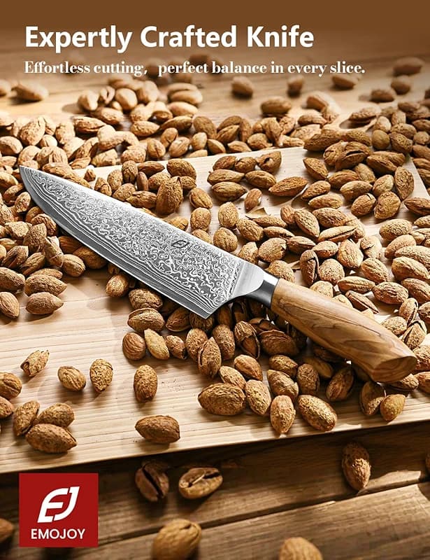 Damascus Chef Knife in Japanese Steel — image 2