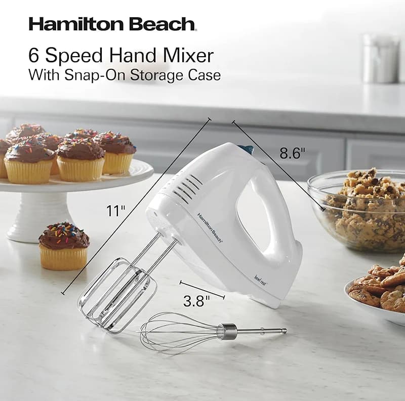 Hamilton Beach 6-Speed Electric Hand Mixer with Whisk — image 2