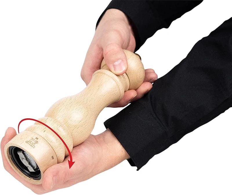 u'Select manual pepper mill in natural wood — image 3