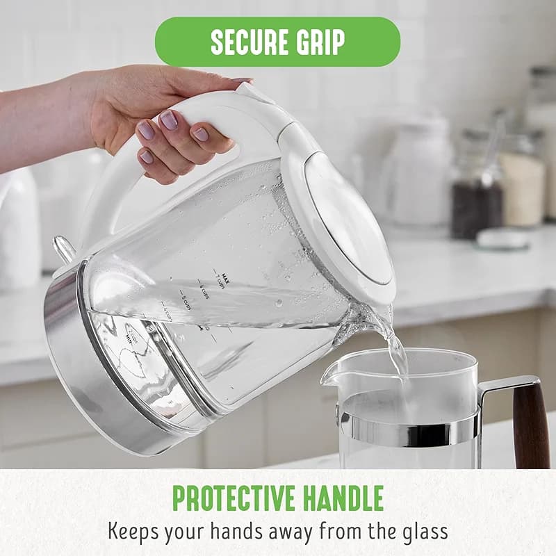 GreenLife 1.7 Liter Glass Electric Kettle — image 8