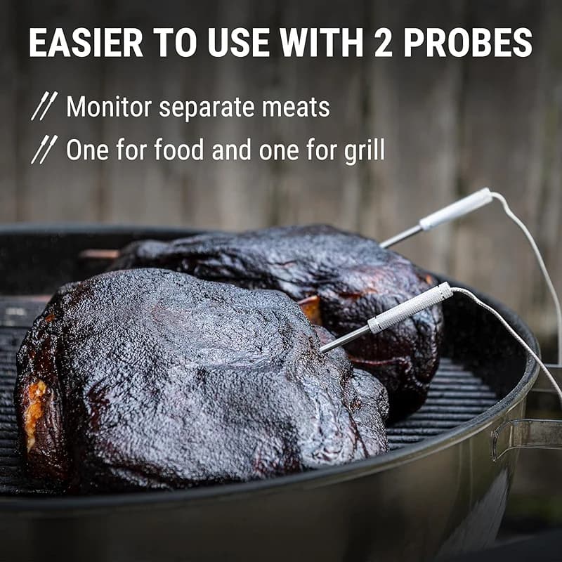 ThermoPro 650 ft Wireless Meat Thermometer Digital for Grilling and Smoking — image 6