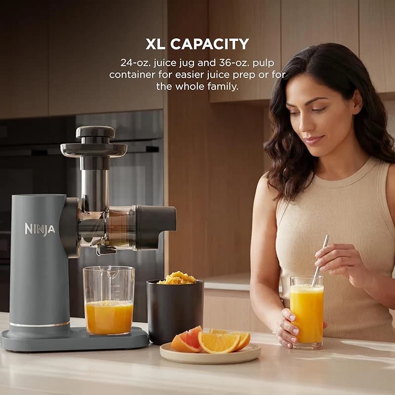 Ninja NeverClog Cold Press Juicer | Powerful Electric Slow Masticating — image 6