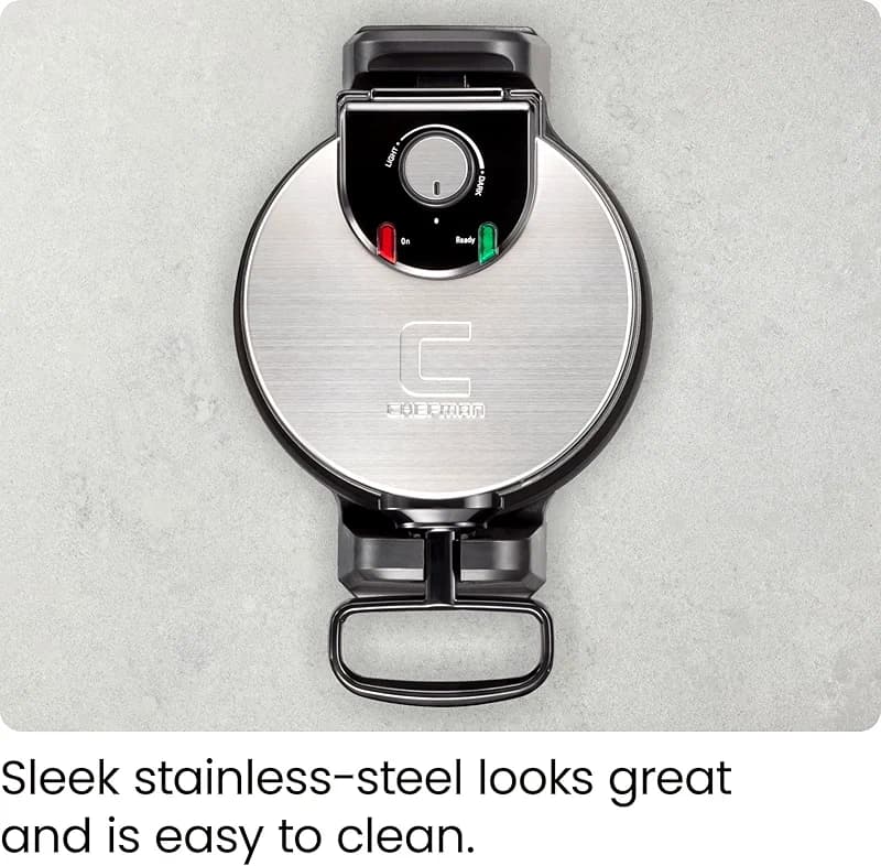 Chefman Rotating Belgian Waffle Maker