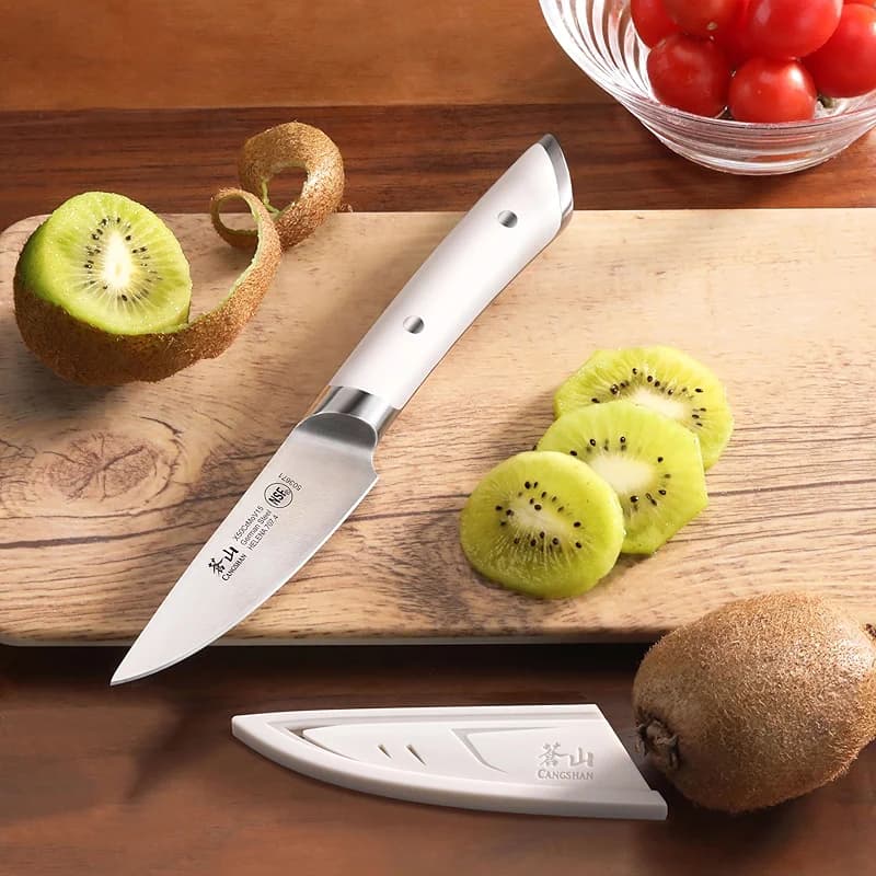 Cangshan HELENA Series German Steel Forged 3.5" Paring Knife with Sheath — image 4