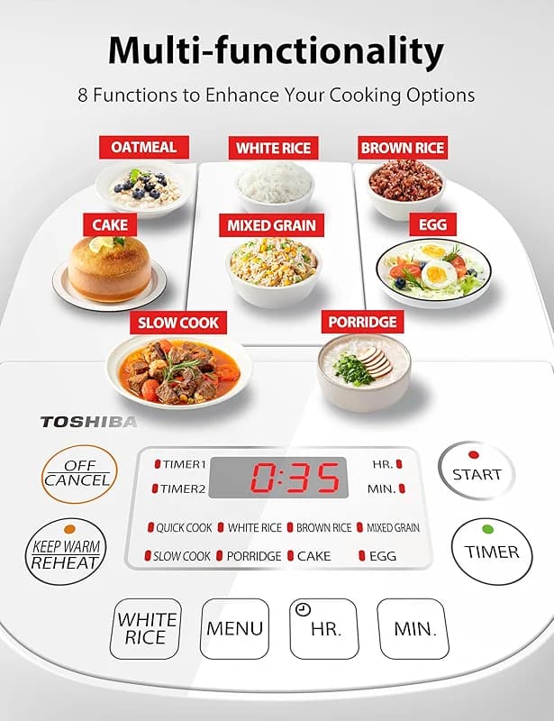 Toshiba Mini Rice Cooker — image 2