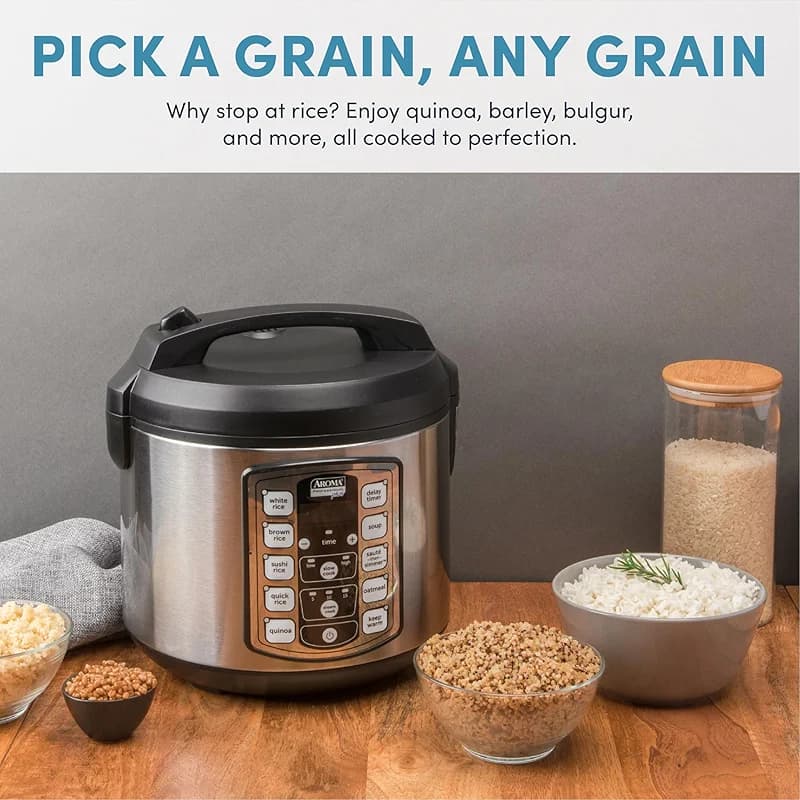 Aroma Housewares Professional Plus ARC-5000SB 20 Cup (Cooked) Digital Rice — image 6