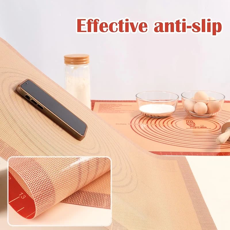 Non-slip Silicone Pastry Mat Extra Large with Measurements 36''By 24'' for — image 3