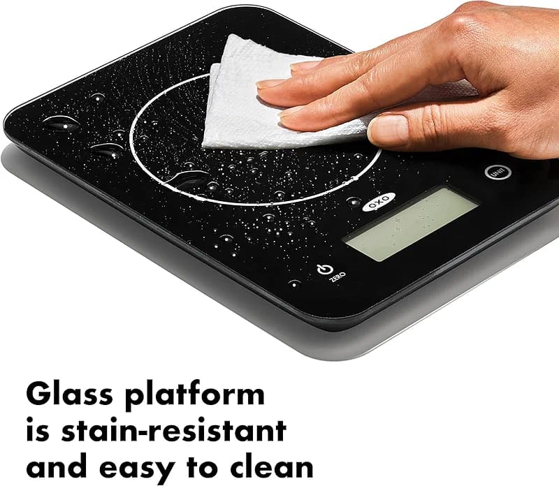 OXO Good Grips 11lb/5kg Everyday Glass Food Scale
