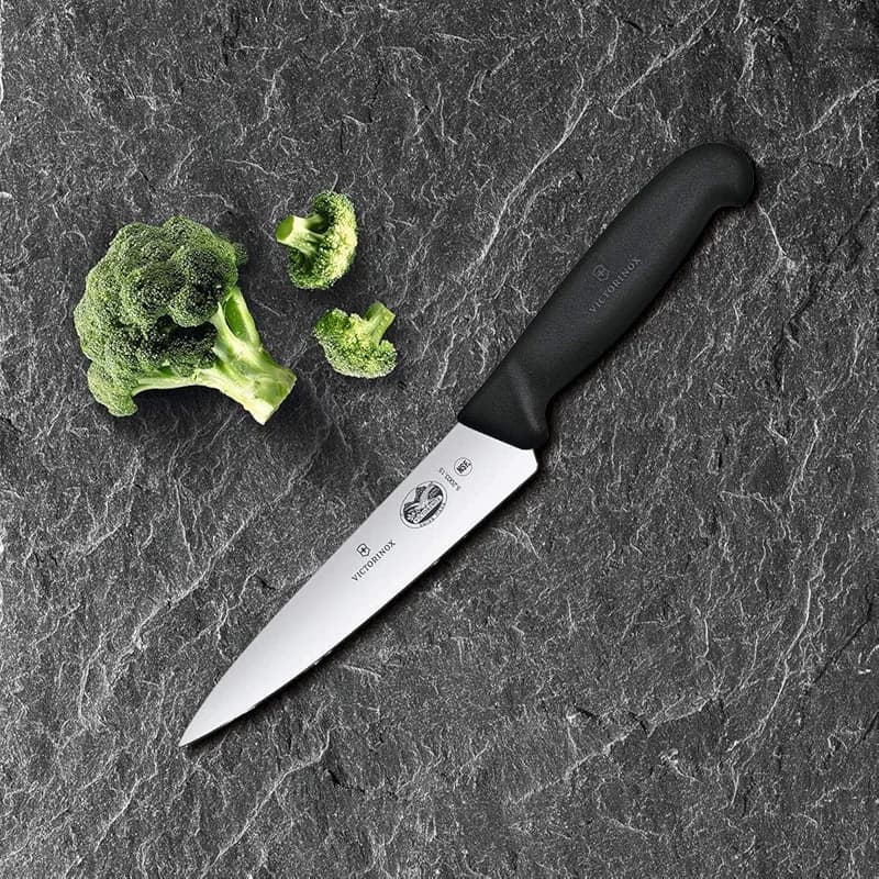 Victorinox Fibrox 6 Inch Straight Edge Chef's Knife — image 4