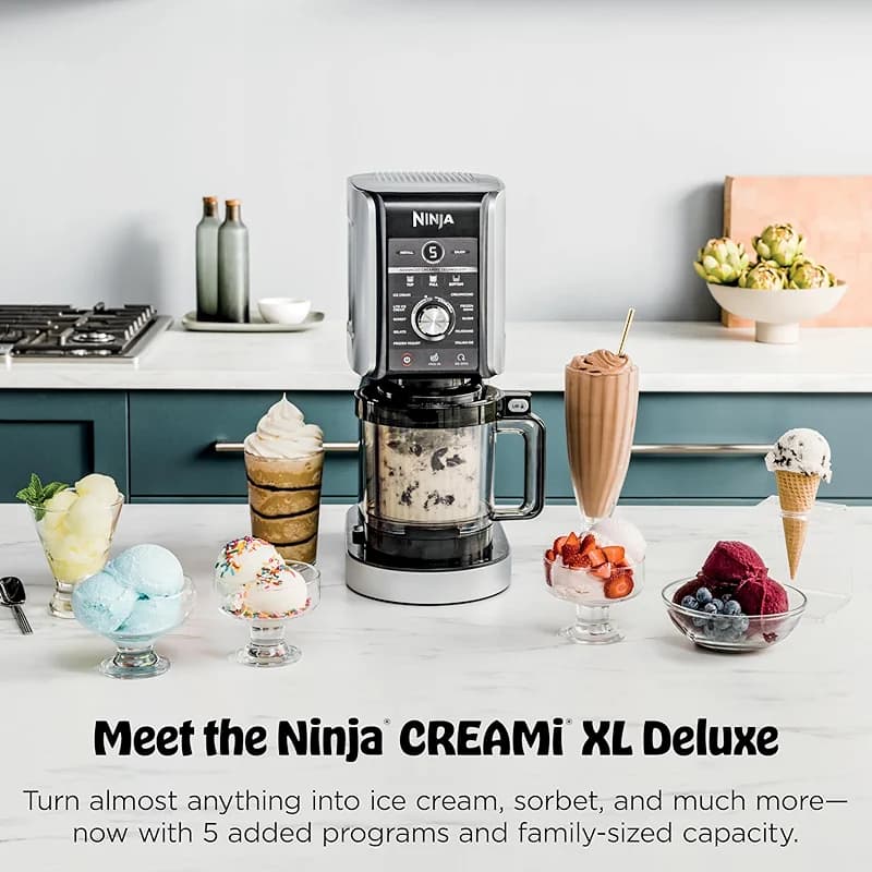 Ninja CREAMi Deluxe Ice Cream Maker | 11-in-1 Create Frozen Desserts — image 3