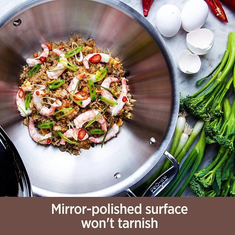 All-Clad Copper Core 5-Ply Stainless Steel Cookware Set 10 Piece Induction — image 2