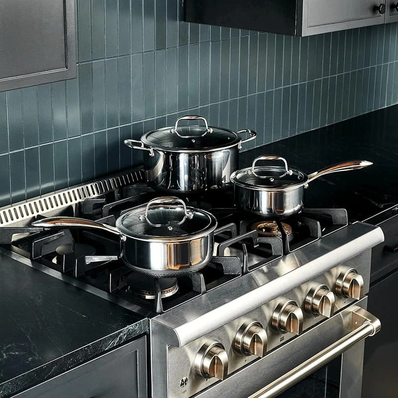 HexClad Hybrid Nonstick 14-Piece Cookware Set — image 4