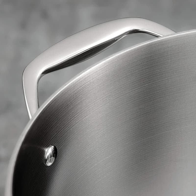 Tramontina Signature Tri-Ply Clad Stainless Steel 3-Quart Saute Pan with — image 5