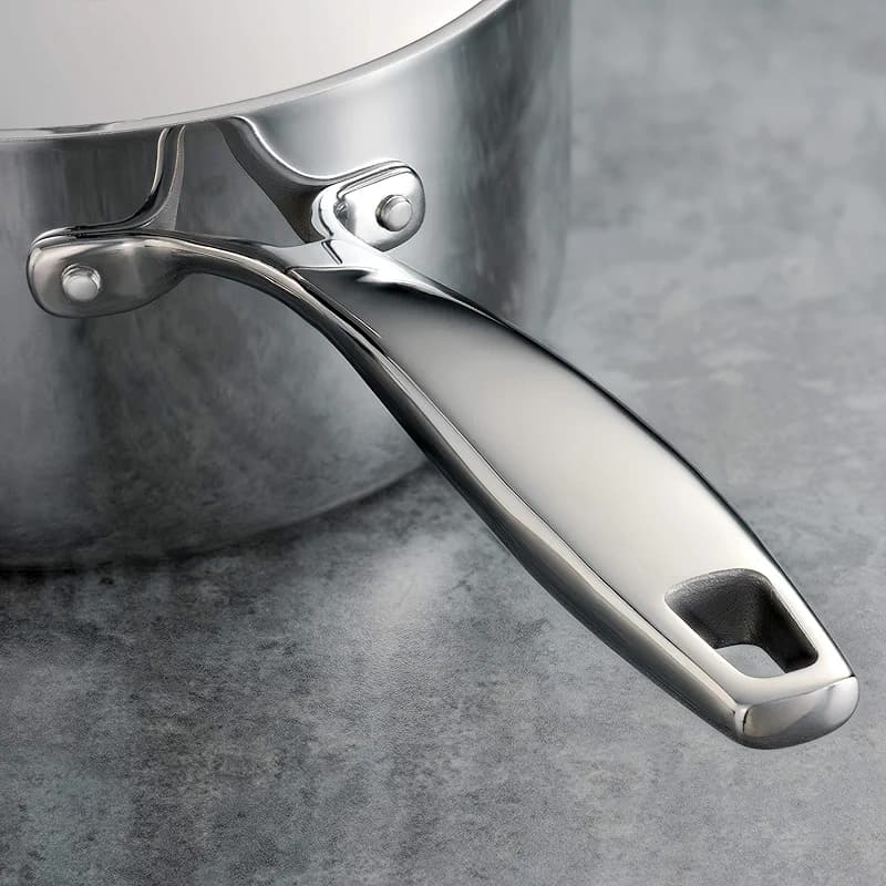 Tramontina Signature Tri-Ply Clad Stainless Steel 3-Quart Saute Pan with — image 4