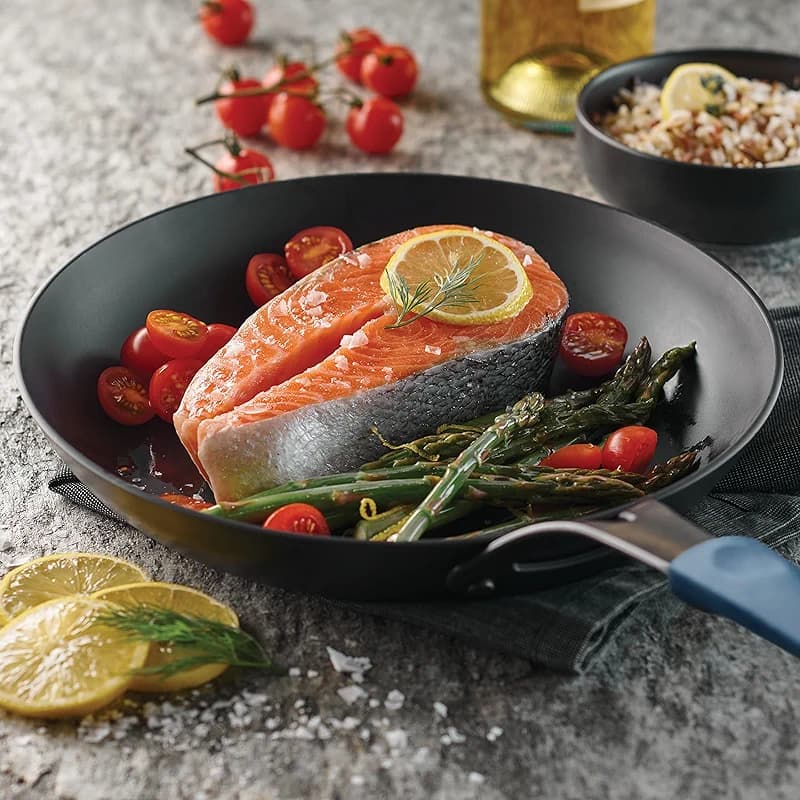 Tramontina Carbon Steel 12-Inch Large Frying Pan with Silicone Grip — image 5