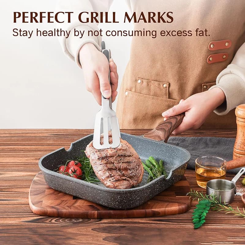 SENSARTE Nonstick Grill Pan for Stove Tops — image 5