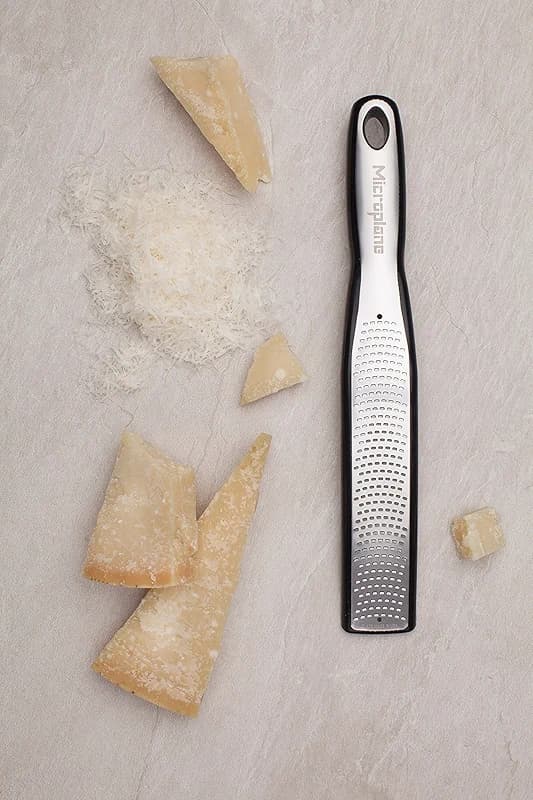 Microplane Elite Series Lemon Zester and Parmesan Cheese Grater (Black) — image 2