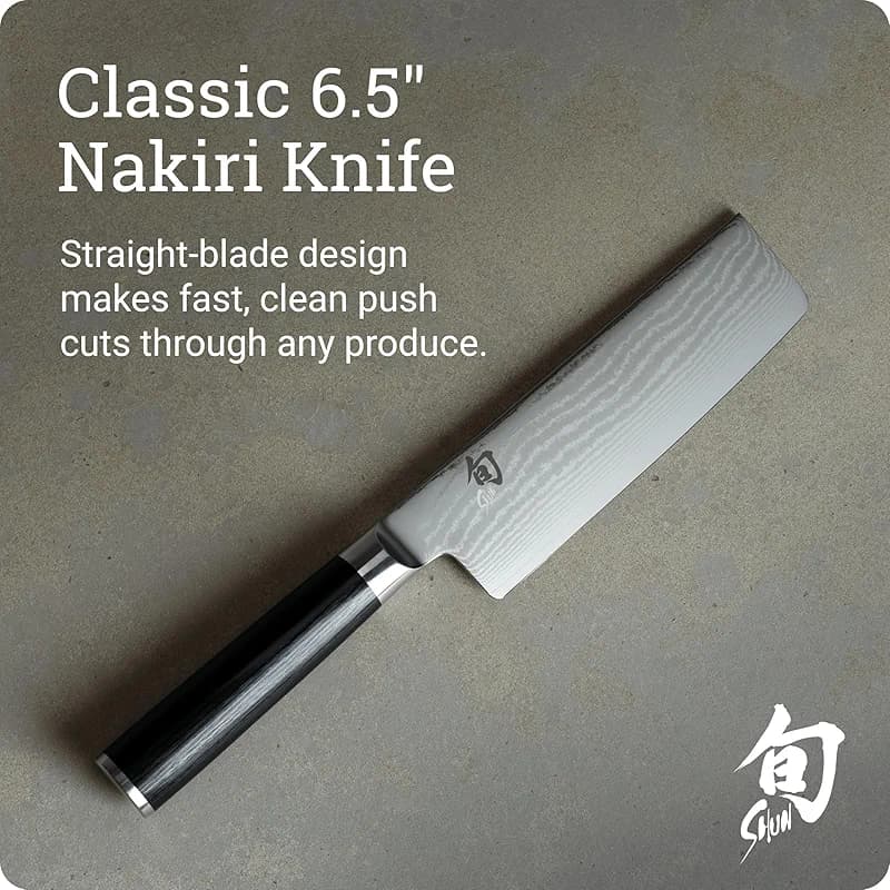Shun Classic 6 1/2" Nakiri Knife — image 3