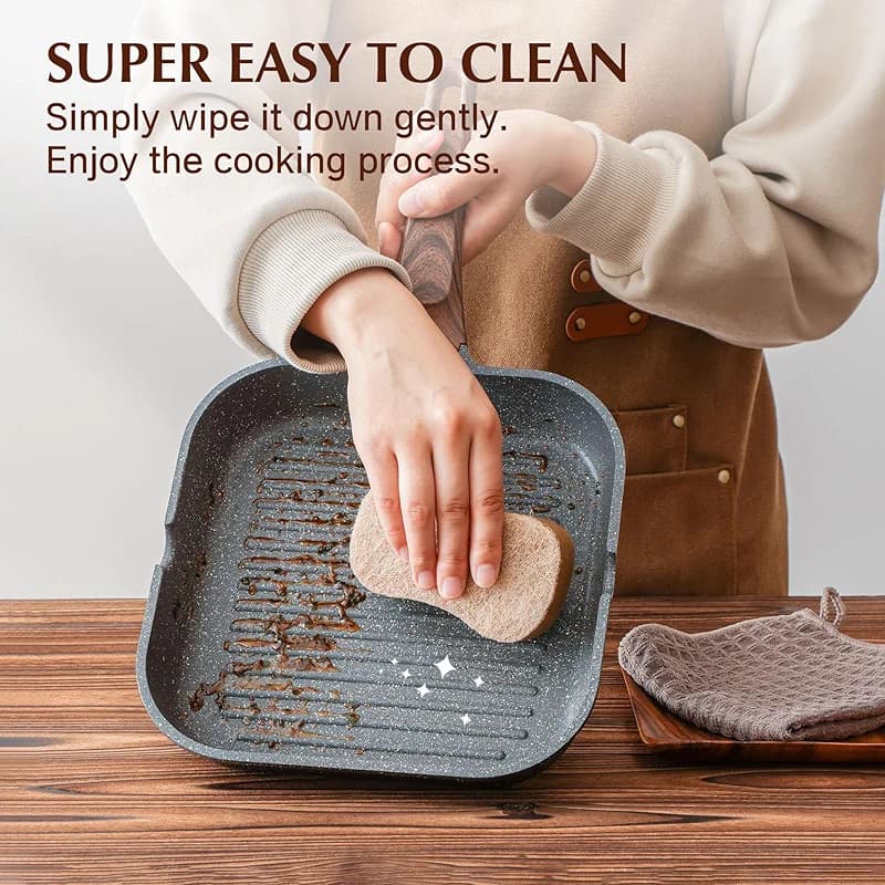 SENSARTE Nonstick Grill Pan for Stove Tops — image 6