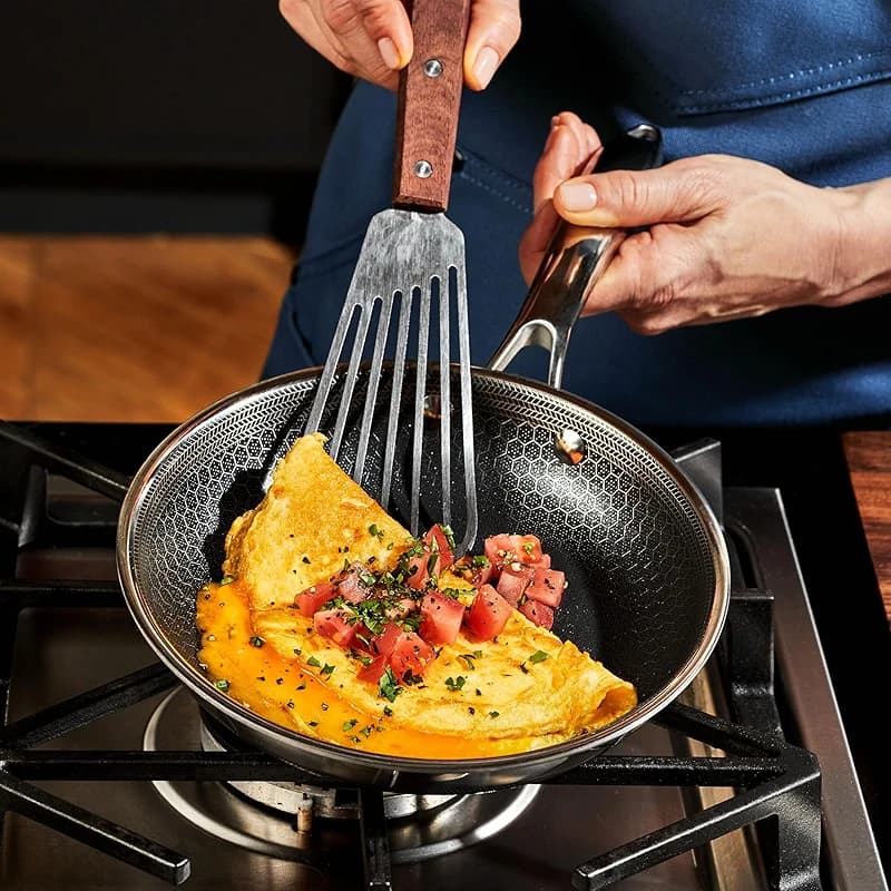 HexClad Hybrid Nonstick 6-Piece Frying Pan Set — image 4