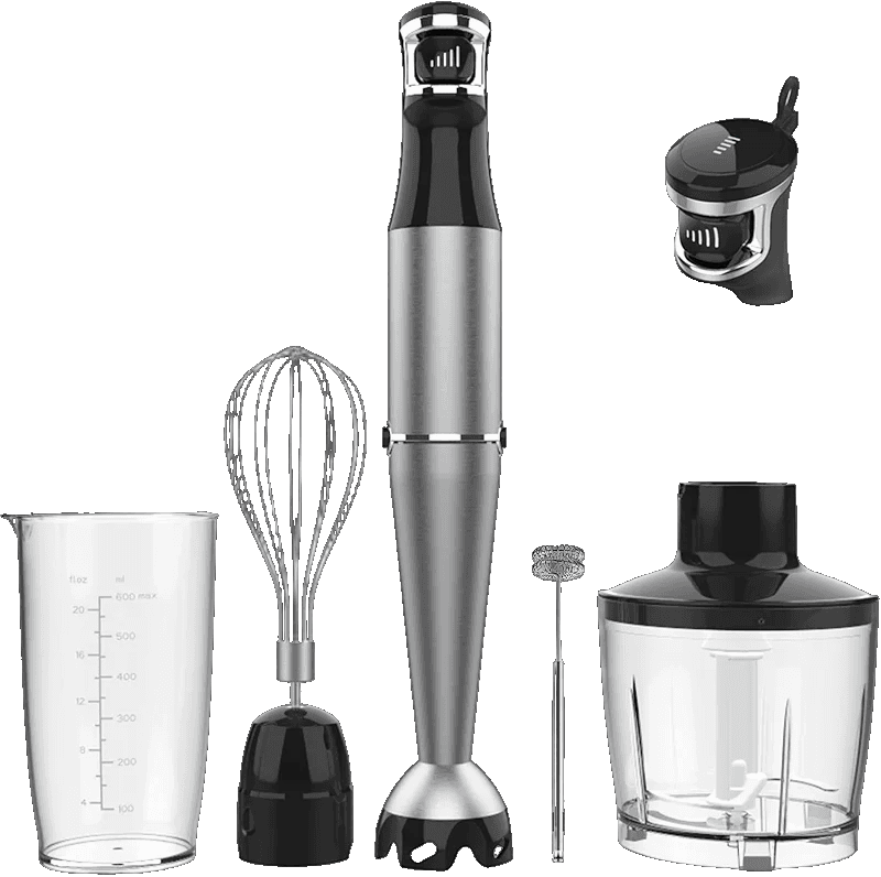 Turelar Immersion Blender Handheld Corded Hand Blenders Set 1100W