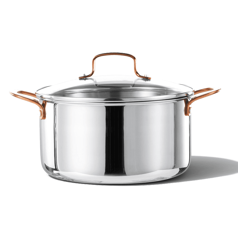 CAROTE 8 Qt Tri-Ply Stainless Steel Stockpot