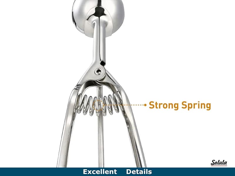 Professional 18/8 Stainless Steel Medium Cookie Scoop