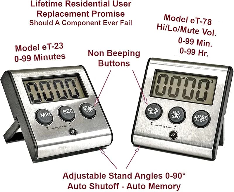 Elegant Digital Kitchen Timer